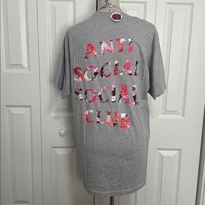 Anti Social Social Club  Floral Shirt